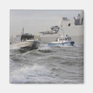 Imán Equipos de los departmen del guardacostas y de la