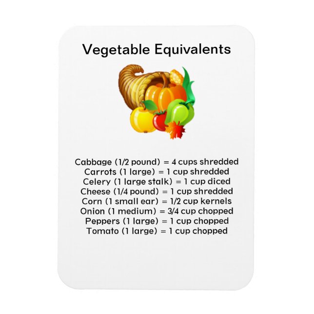 Imán Equivalentes vegetales Flexi Magnet (Vertical)