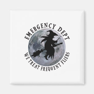Imán Er Enfermera Sala de Emergencias Halloween Dept Nu