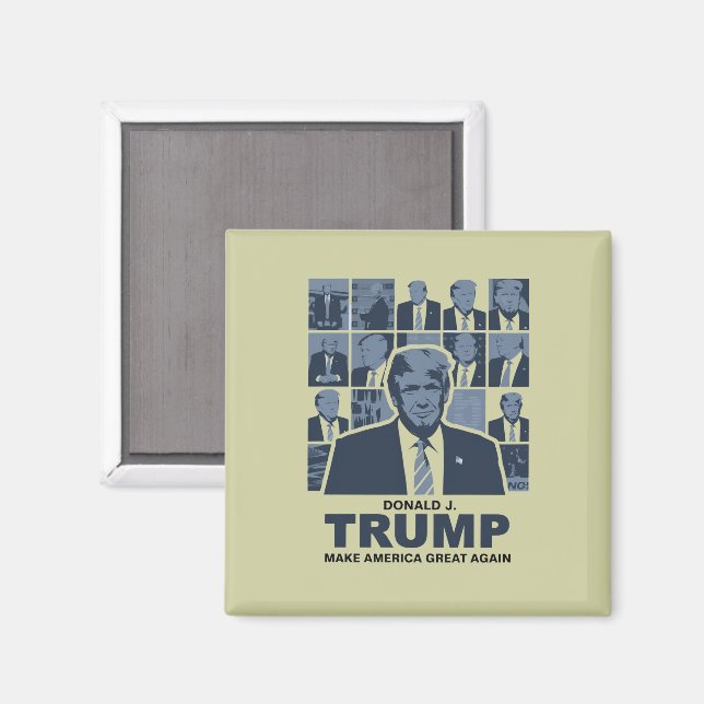 IMÁN ERA DE DONALD TRUMP (Anverso/Reverso)