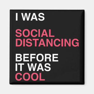 Imán Era distanciamiento social antes de que fuera Guay