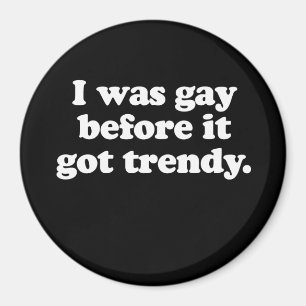 Imán Era gay antes de que consiguiera de moda (la líne