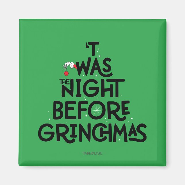 Imán Era la Noche Antes de Grinchmas (Frente)