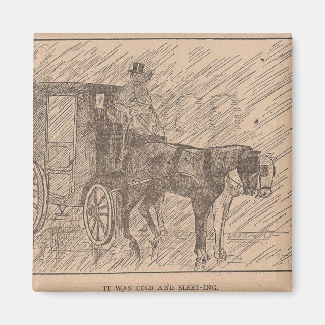 Imán Era Una Fría Belleza Negra (Frente)