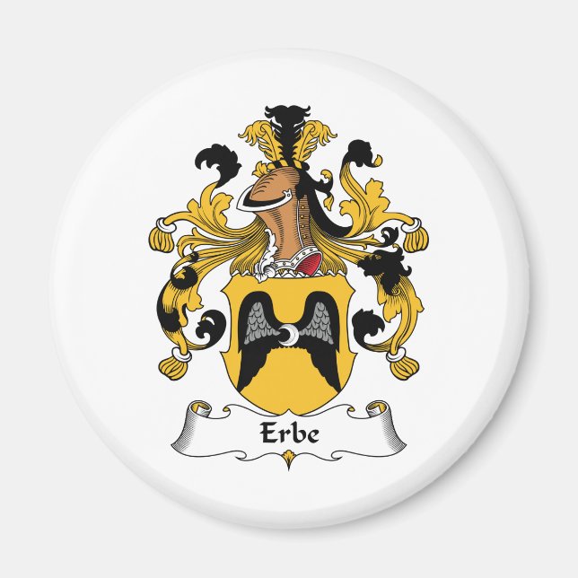 Imán Erbe Family Crest (Frente)