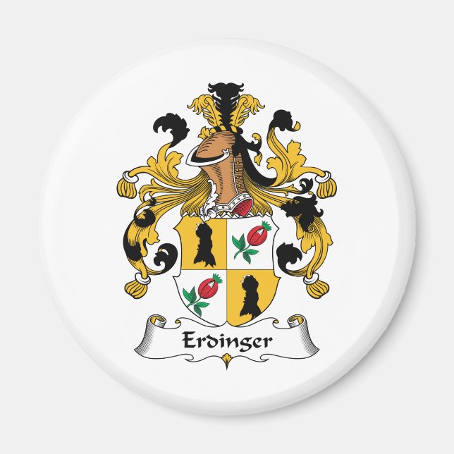 Imán Erdinger Family Crest (Frente)