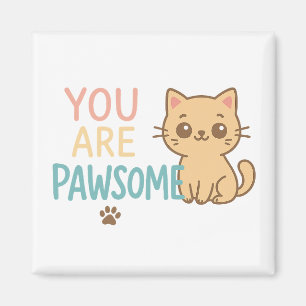 Imán Eres Atractivo - Diseño Cuaderno De Un Pun De Gato