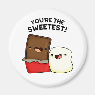 Imán Eres el dulce marshmallow más divertido