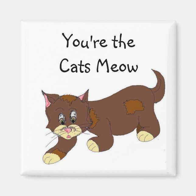 Imán Eres el Meow del Gato (Frente)