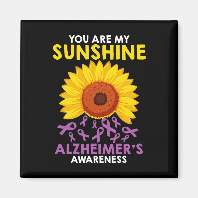 Imán Eres la conciencia de mi Alzheimer Sunshine (Frente)