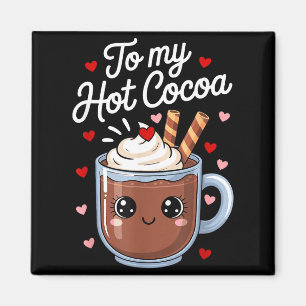 Imán Eres los malvaviscos para mi San Valentín de choco