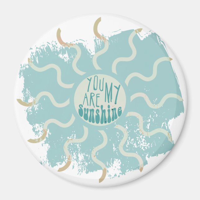 Imán Eres Mi Cita Inspiradora Sunshine (Frente)