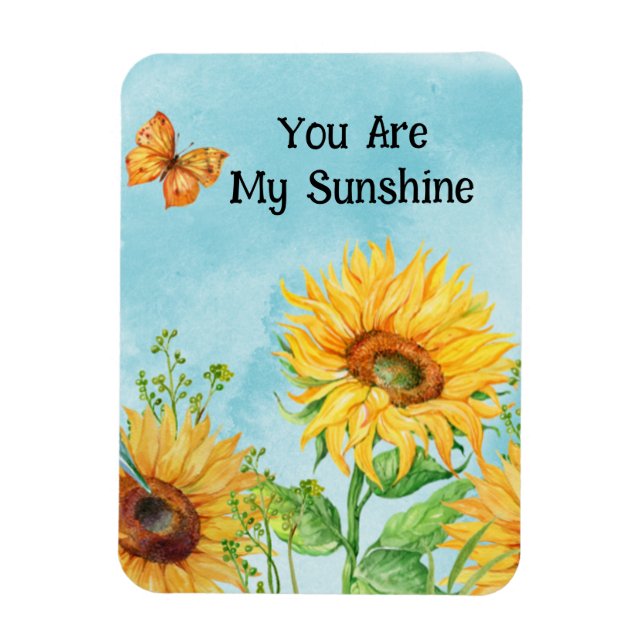 IMÁN ERES MI SUNSHINE SUNFLOWMAGNET (Vertical)