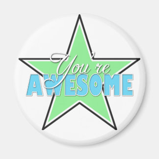 Imán Eres muy guapo - Magnates Green & Blue Star
