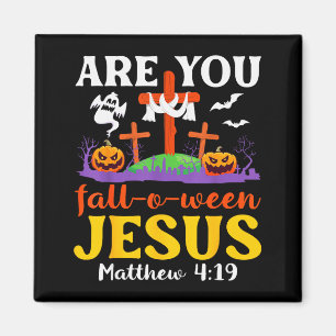 Imán ¿Eres Otoño O Ween Jesús Mateo Fe Cristiana 