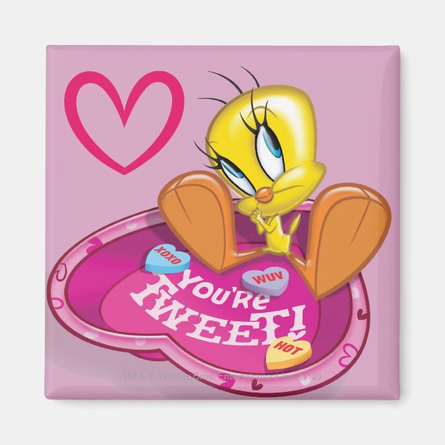 Imán Eres Tweet TWEETY™ Bowl (Frente)
