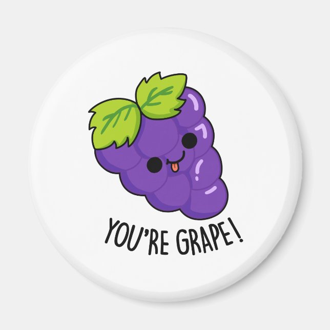 Imán Eres un divertido bollo de fruta (Frente)