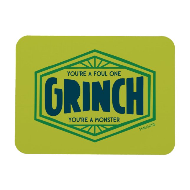 Imán Eres un Grinch Asqueroso (Horizontal)