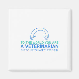 Imán Eres un veterinario pero para nosotros eres el mun