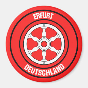 Imán Erfurt Round Emblem