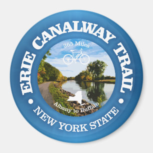 Imán Erie Canalway Trail (ciclismo c)