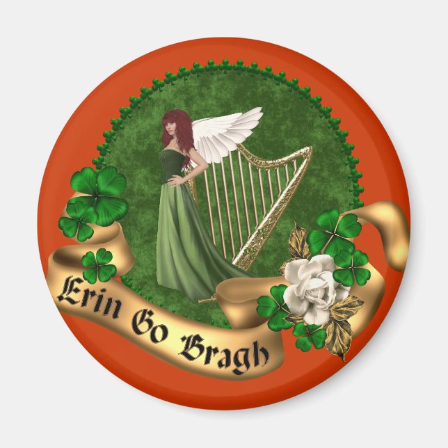 Imán Erin Go Bragh Irish (Frente)