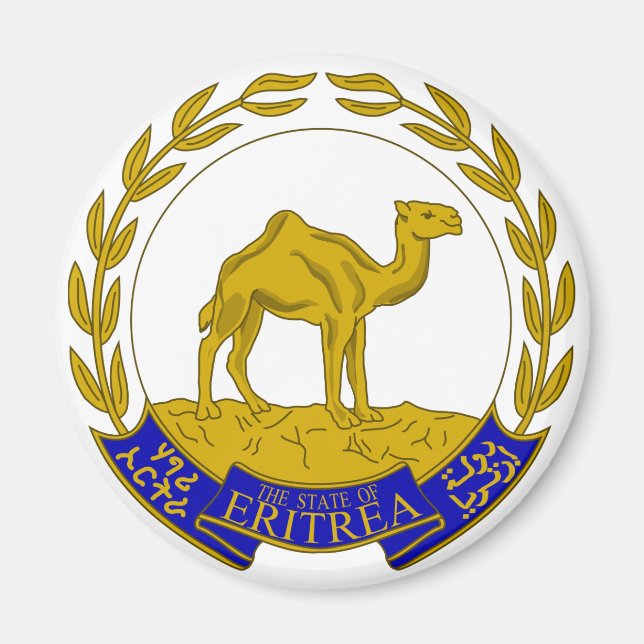Imán eritrea (Frente)