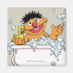 Imán Ernie Vintage en Bañera