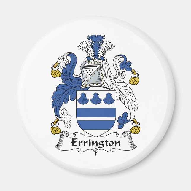 Imán Errington Family Crest (Frente)