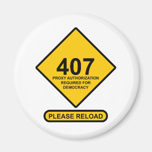 Imán Error 407: Requiere autenticación de proxy de demo