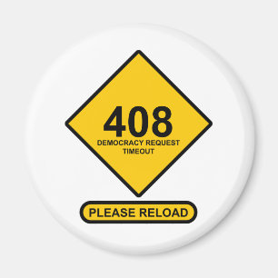 Imán Error 408: Tiempo de espera de solicitud de democr