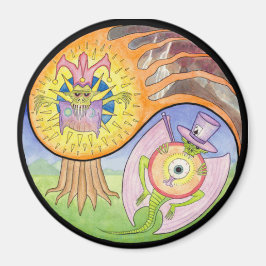 Imán "Erupción" Mandala Magnet