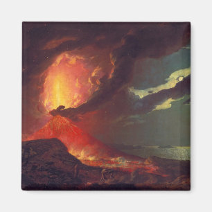 Imán Erupción volcánica del Monte Vesubio (Volcán Activ