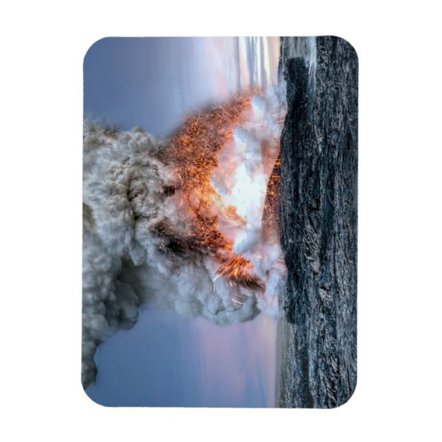 Imán Eruption du volcan Kilauea à Hawaï,  (Vertical)