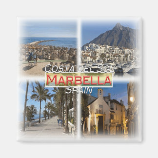 Imán ES0122 Europa, España, Andalucía, Marbella, Fridge