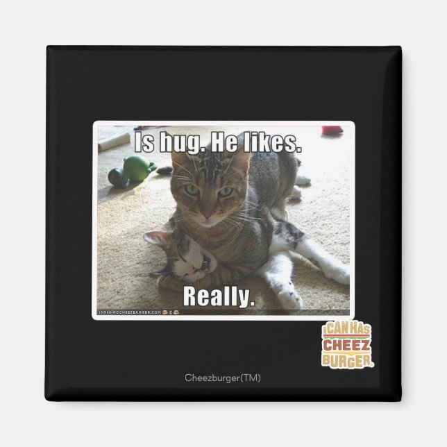 Imán Es abrazo. Le gusta. (Frente)