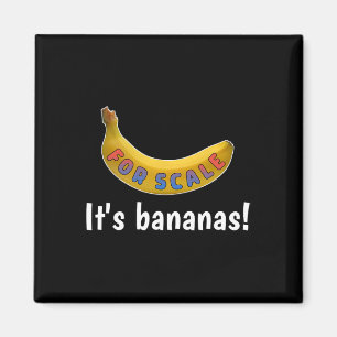 Imán Es Banana (para Escala) Starship Funny Tee Men Wom