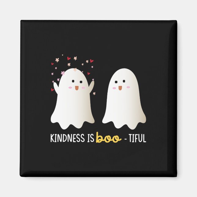 Imán Es Boo-tiful Teacher Cute Ghost Bootiful Halloween (Frente)