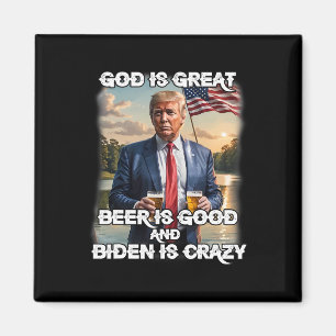 Imán Es Buena Cerveza Y Biden Es Crazy Funny Tru