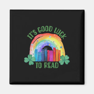 Imán Es Buena Suerte Leer Día De San Patricio Profesor