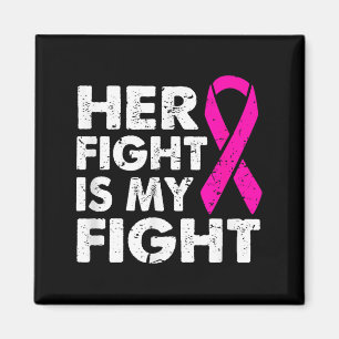 Imán Es Camiseta Ella Lucha Lucha Cáncer de Mama