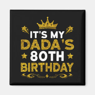 Imán Es el 80 cumpleaños de mi papá Feliz cumpleaños 80