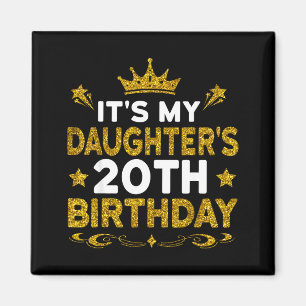 Imán Es el cumpleaños número 20 de mi hija Feliz Cumple
