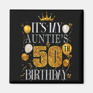 Imán Es el cumpleaños número 50 de mi tía Feliz cumplea