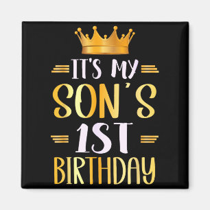 Imán Es el primer cumpleaños de mi hijo Feliz 1 año
