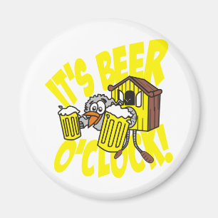 Imán Es en punto de la cerveza