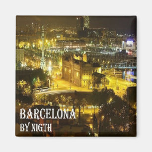 Imán ES - España - Barcelona de noche