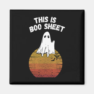 Imán ¿Es fácil disfraz de Fantasma Retro Halloween?
