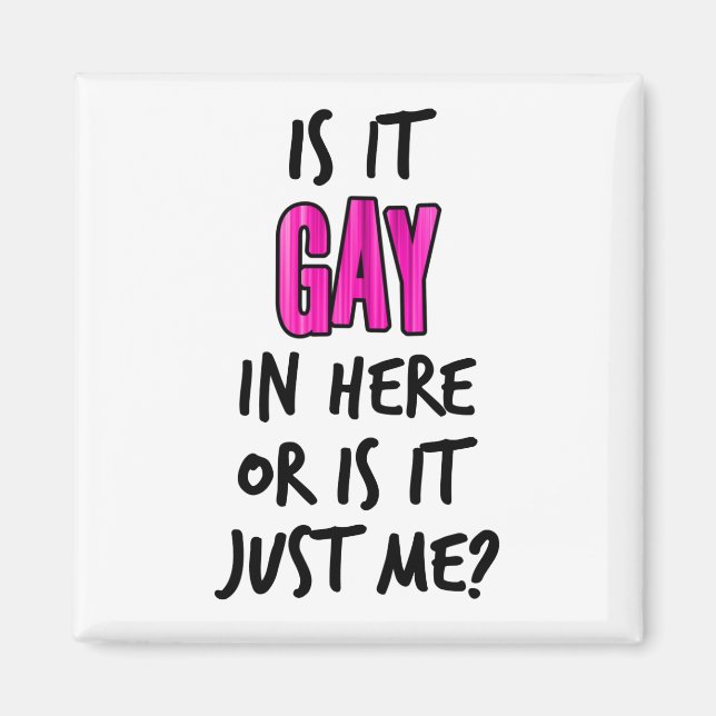Imán Es Gay Aquí (Frente)