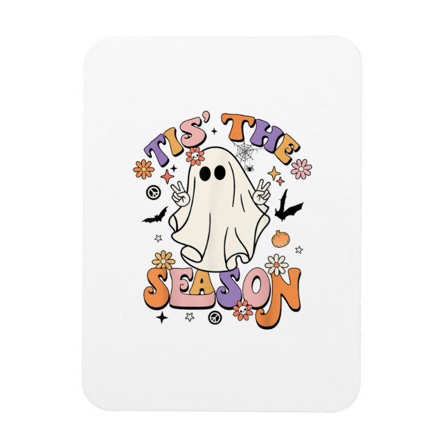 Imán Es Gracioso El Mínimo De La Fiesta Retro De Hallow (Vertical)